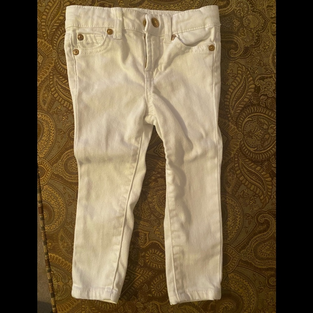 7 For All Mankind Skinny Baby Jeans